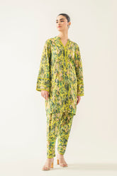 2-Pc Printed Lawn Shirt & Straight Trouser SCPM3-0040